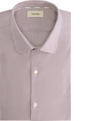 graues Businesshemd von Calvin Klein