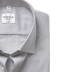graues Businesshemd von Marvelis