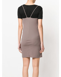 graues Camisole-Kleid von Lost & Found Ria Dunn