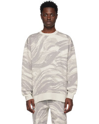 graues Camouflage Sweatshirt von Moncler Genius