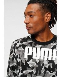 graues Camouflage Sweatshirt von Puma