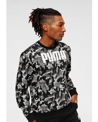 graues Camouflage Sweatshirt von Puma