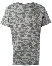 graues Camouflage T-shirt von Les (Art)ists