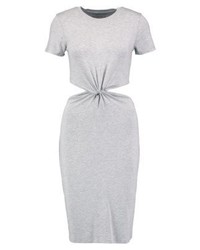graues Etuikleid von Abercrombie & Fitch