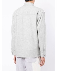 graues Flanell Langarmhemd von 3.1 Phillip Lim