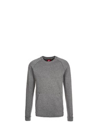 graues Fleece-Sweatshirt von Nike Sportswear