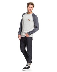 graues Fleece-Sweatshirt von Quiksilver