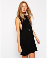 graues Freizeitkleid von Asos