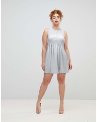 graues Freizeitkleid von Asos