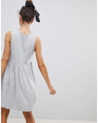 graues Freizeitkleid von Asos