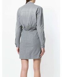 graues gerade geschnittenes Kleid von Isabel Marant Etoile