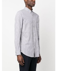 graues horizontal gestreiftes Polohemd von Polo Ralph Lauren