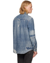 graues Jeanshemd von Diesel