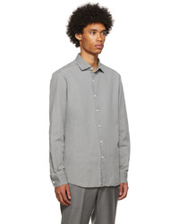 graues Jeanshemd von Zegna