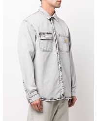 graues Jeanshemd von Carhartt WIP