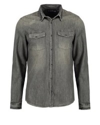 graues Jeanshemd von The Kooples