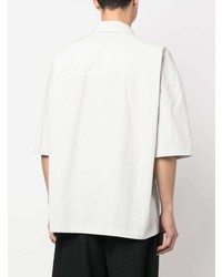 graues Kurzarmhemd von Jil Sander