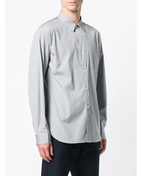 graues Langarmhemd von Comme Des Garçons Shirt Boys
