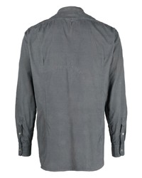 graues Langarmhemd von Massimo Alba