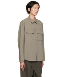 graues Langarmhemd von Norse Projects