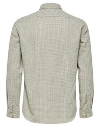 graues Langarmhemd von Selected Homme