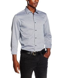 graues Langarmhemd von Selected Homme