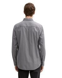 graues Langarmhemd von Tom Tailor