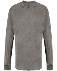 graues Langarmshirt von 11 By Boris Bidjan Saberi