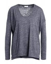 graues Langarmshirt von Closed