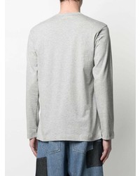 graues Langarmshirt von Comme Des Garcons SHIRT