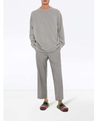 graues Langarmshirt von JW Anderson