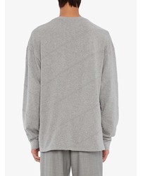 graues Langarmshirt von JW Anderson