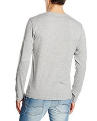 graues Langarmshirt von Esprit