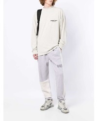 graues Langarmshirt von FEAR OF GOD ESSENTIALS