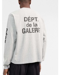 graues Langarmshirt von GALLERY DEPT.