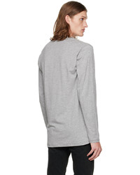 graues Langarmshirt von Tom Ford