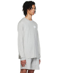 graues Langarmshirt von Billionaire Boys Club