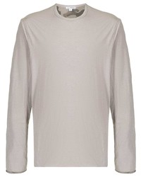 graues Langarmshirt von James Perse