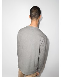 graues Langarmshirt von MAISON KITSUNÉ