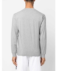 graues Langarmshirt von Stone Island