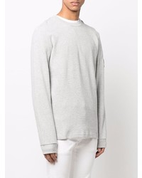 graues Langarmshirt von Calvin Klein Jeans