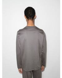 graues Langarmshirt von Zimmerli