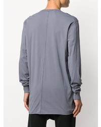 graues Langarmshirt von 11 By Boris Bidjan Saberi