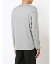 graues Langarmshirt von Helmut Lang