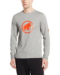 graues Langarmshirt von Mammut