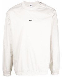 graues Langarmshirt von Nike