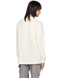 graues Langarmshirt von John Elliott