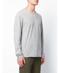 graues Langarmshirt von rag & bone