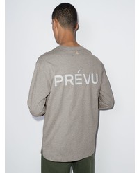 graues Langarmshirt von Prevu