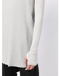 graues Langarmshirt von Boris Bidjan Saberi